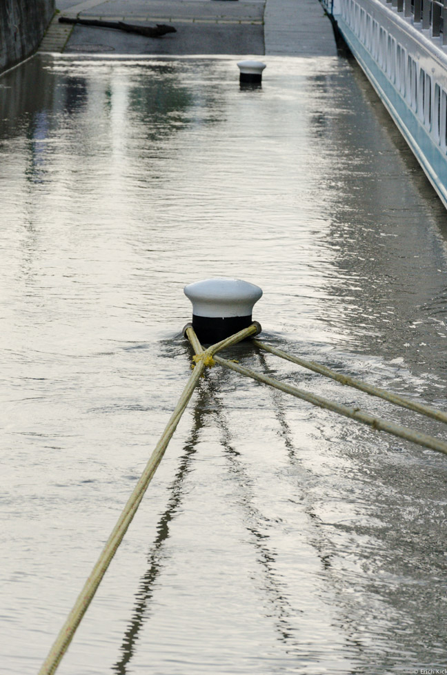 überschwemmter Handelskai