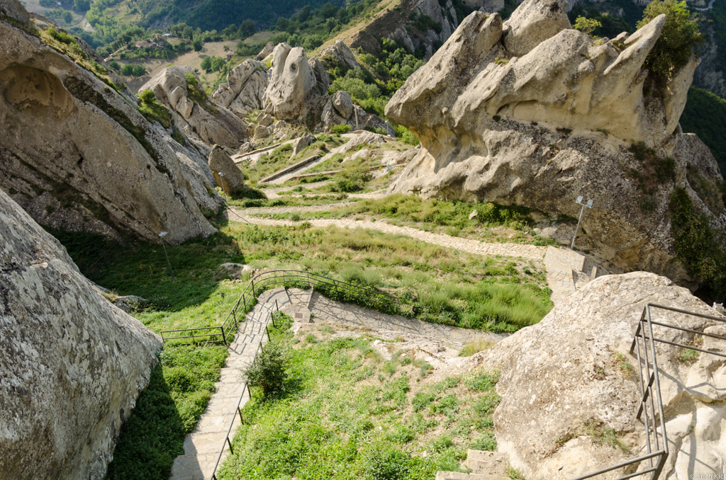 Blick vom Castello di Pietrapertosa
