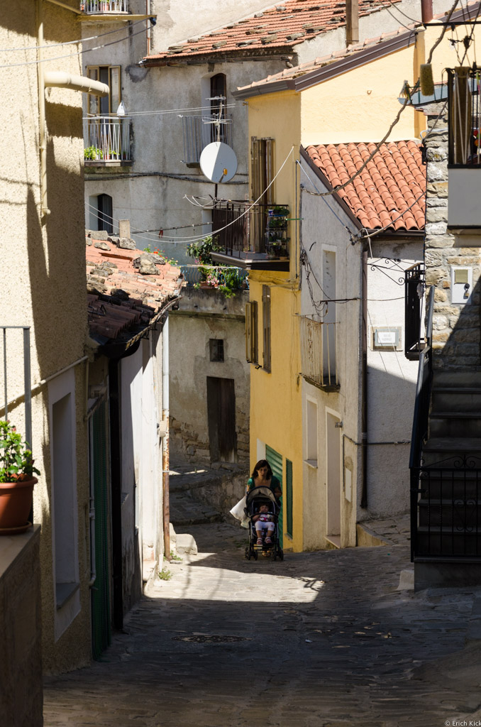 Straße Pietrapertosa