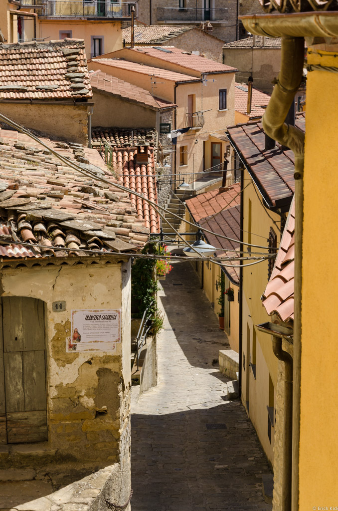 Straße Castelmezzano