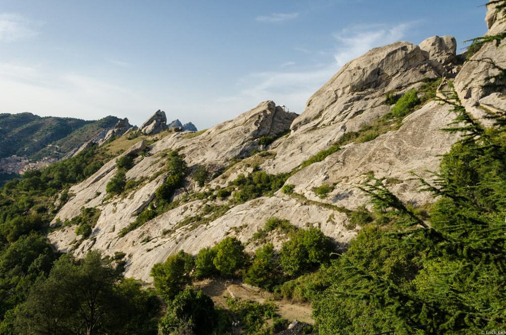 Gebirge Pietrapertosa