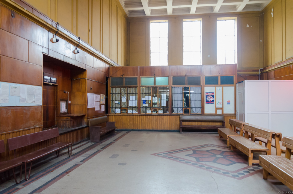 Wartehalle Bahnhof Vidin