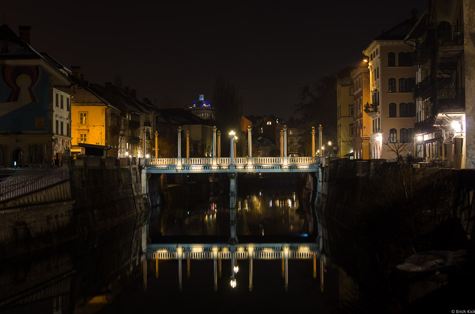 Čevljarski most bei Nacht