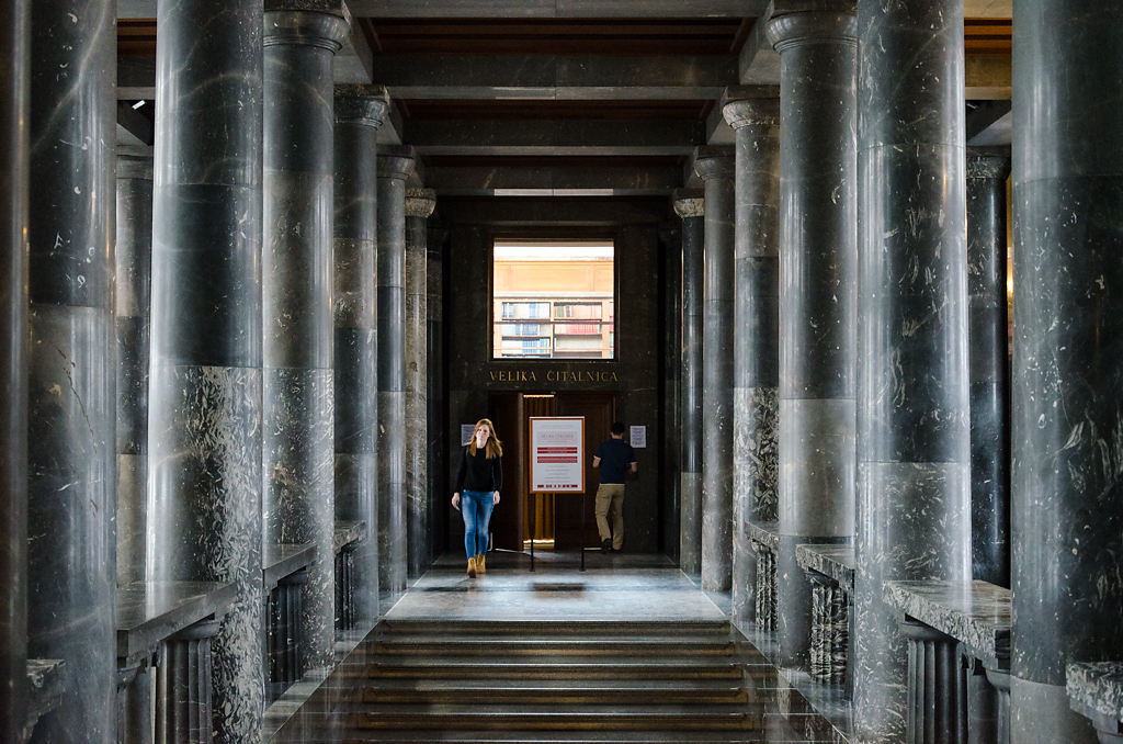 Nationalbibliothek Aula