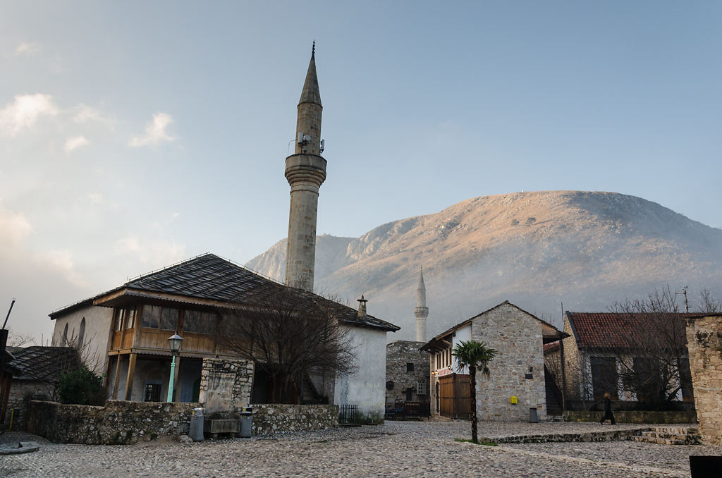 Blick aus der Pansion Marshall in Mostar