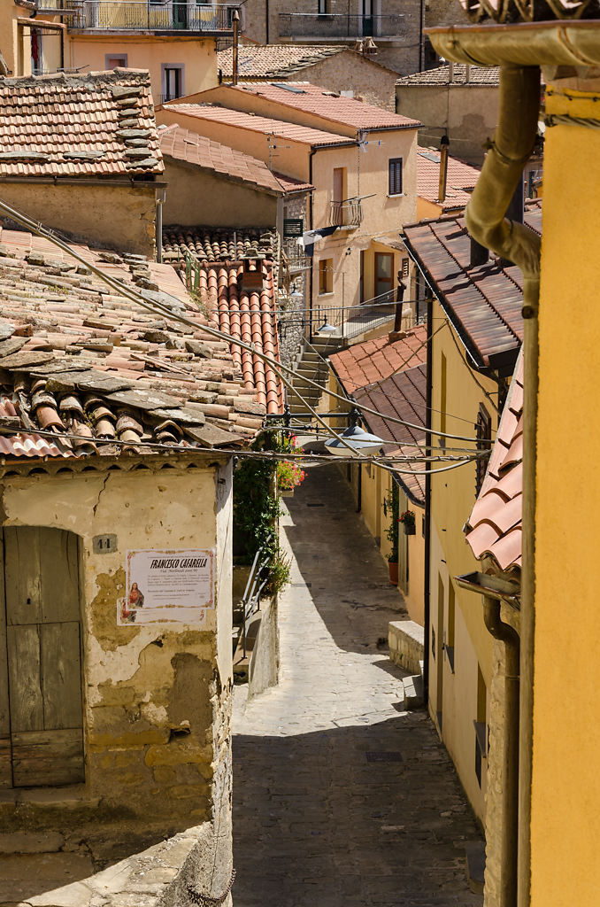 Straße Castelmezzano