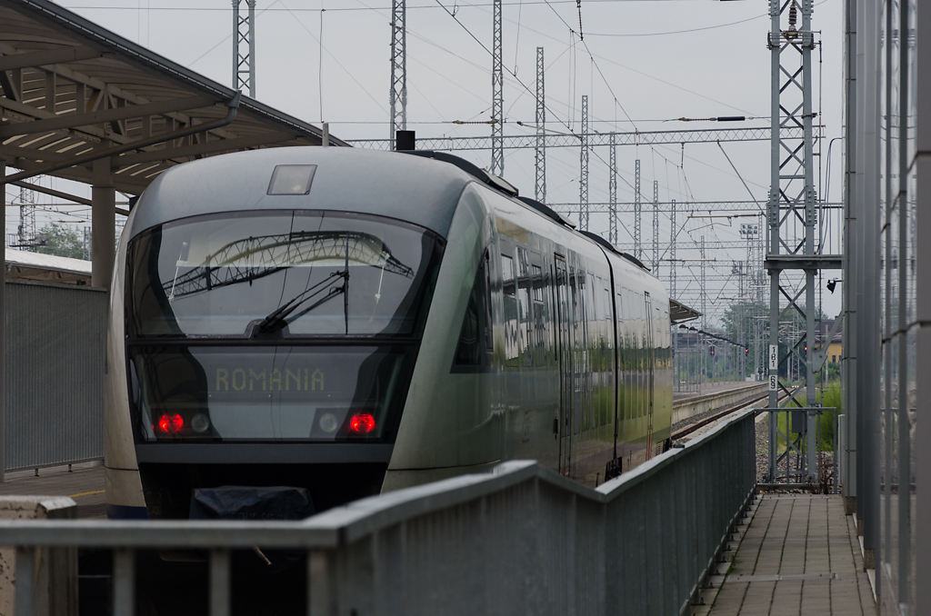 Zug zurück nach Craiova (Romania)