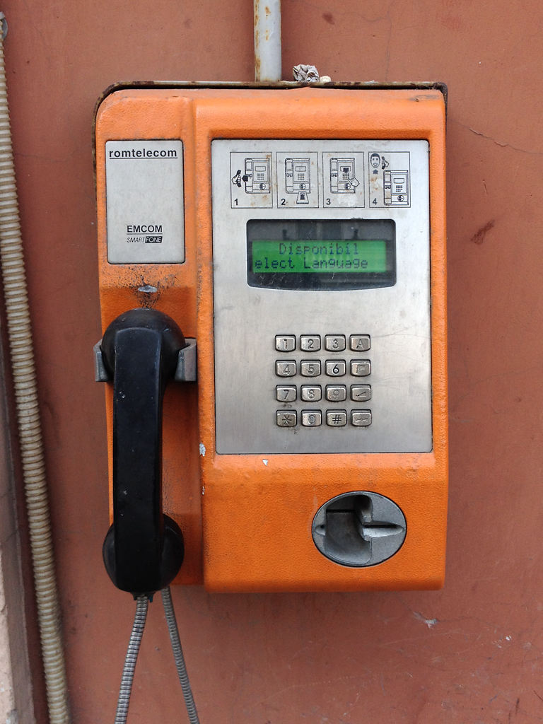öffentliches Telefon Arad