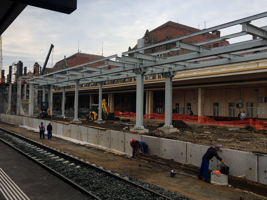 Umbau Bahnhof Arad