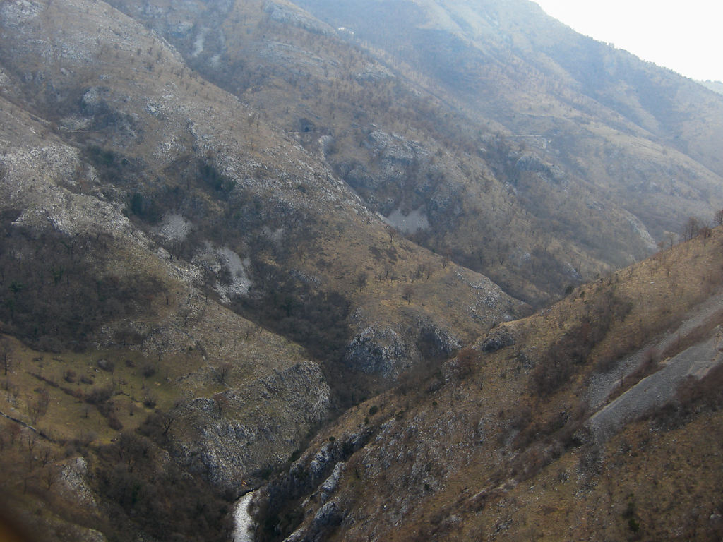 Blick vom Mala-Rijeka-Viadukt