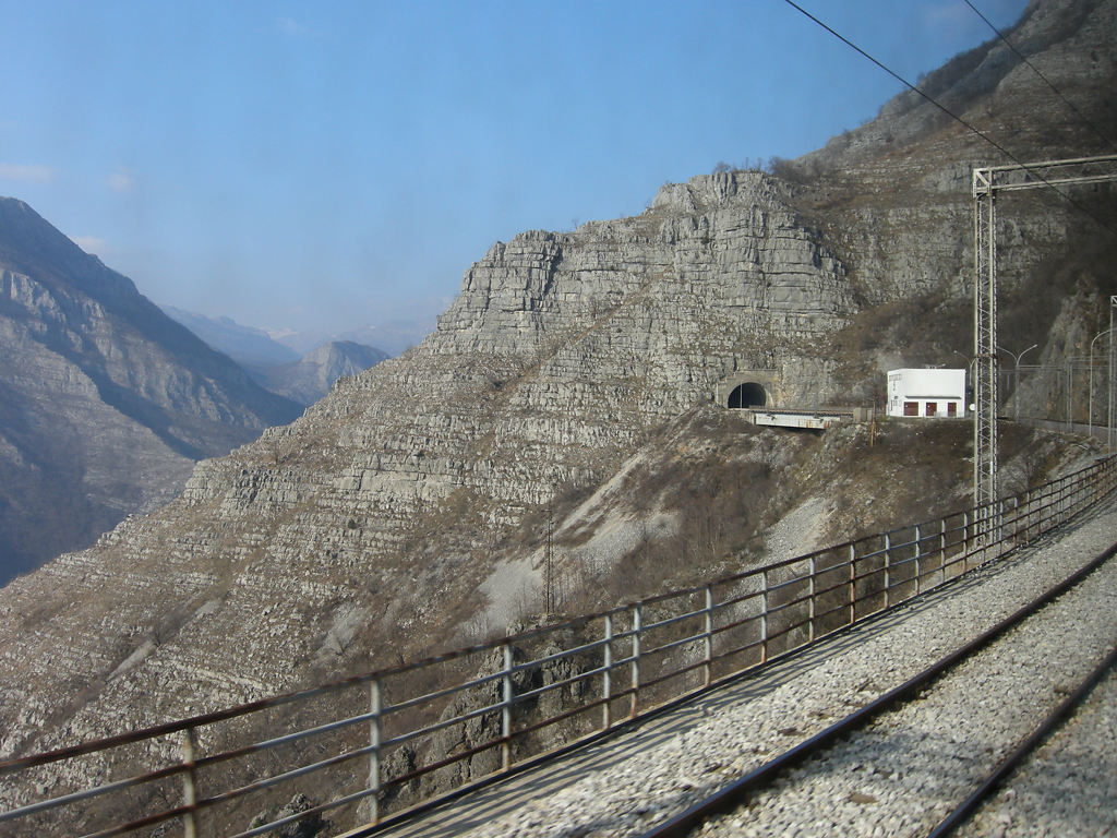 Blick aufs nächste Tunnel