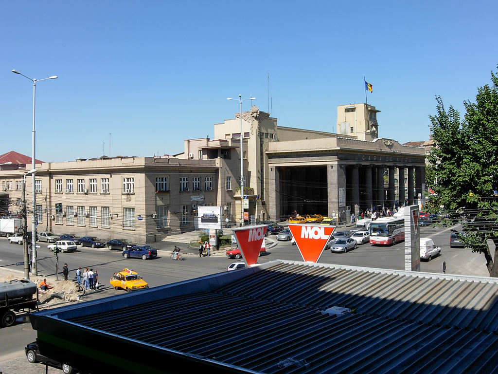 Gara de Nord - Blick vom Hotel Cerna