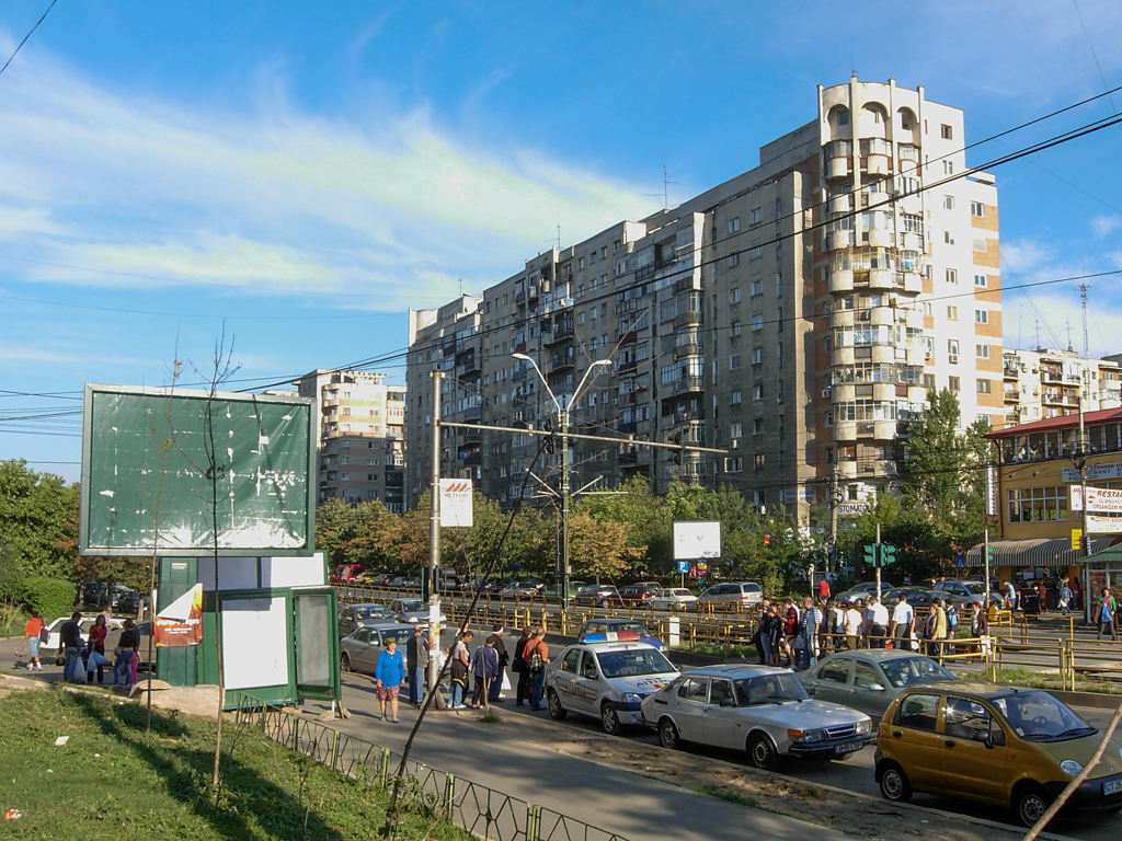 Wohnhaus bei der Metrostration Crângaşi