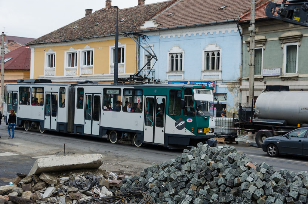 alte Straßenbahn