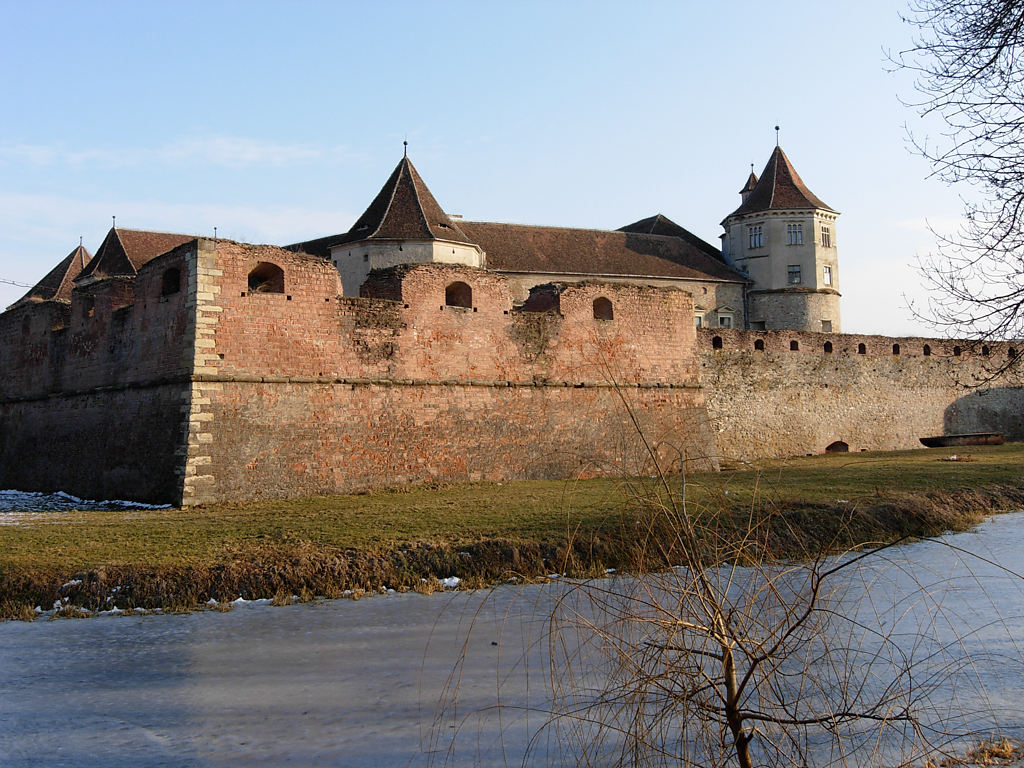 Die Burg in Făgăraş