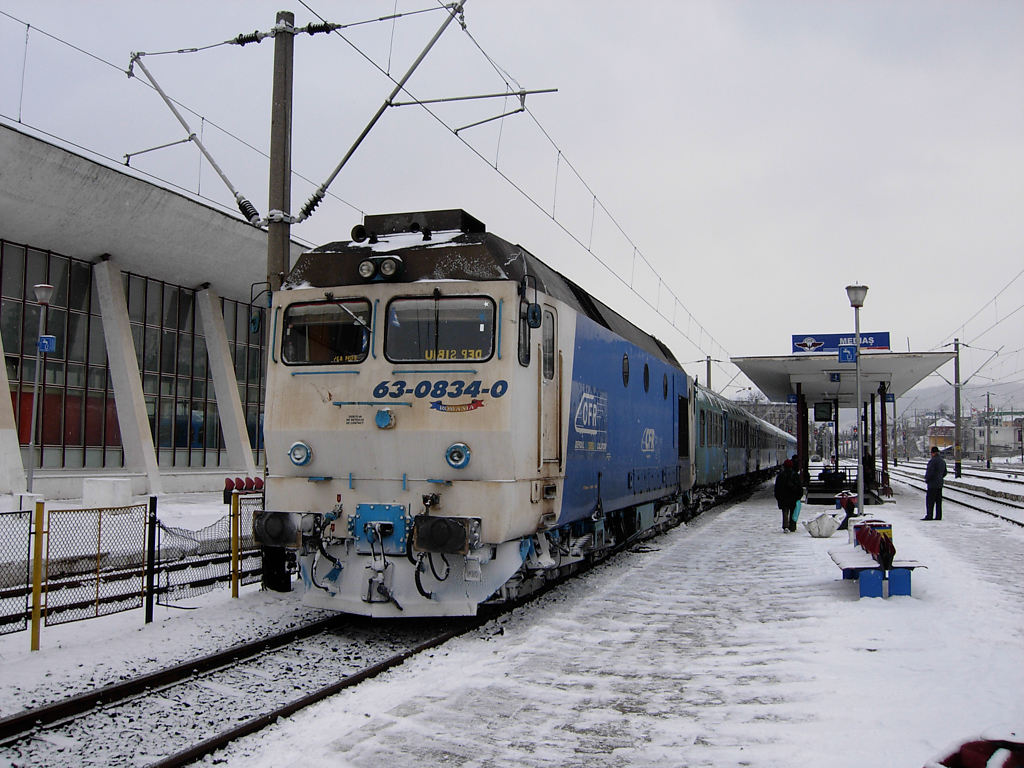 Zug nach Sighișoara