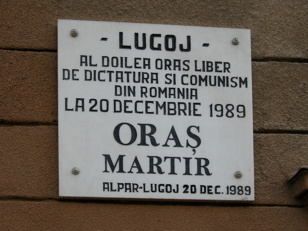 Gedenktafel zur Befreiung vom Kommunismus 1989