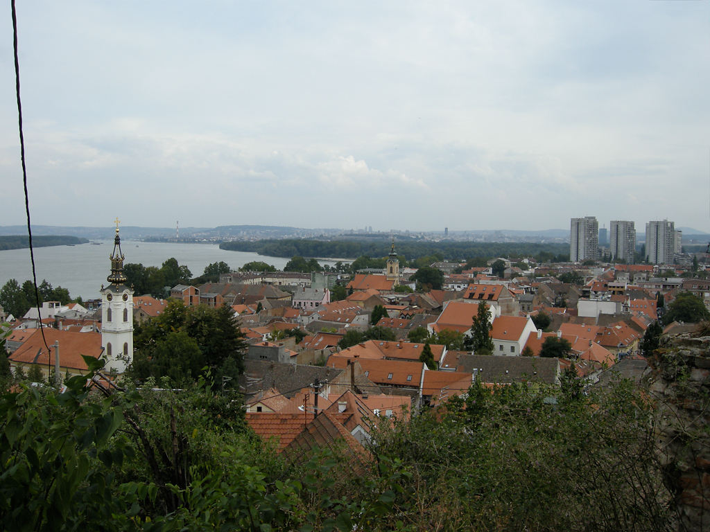 Blick auf Zemun vom Gardoš-Hügel