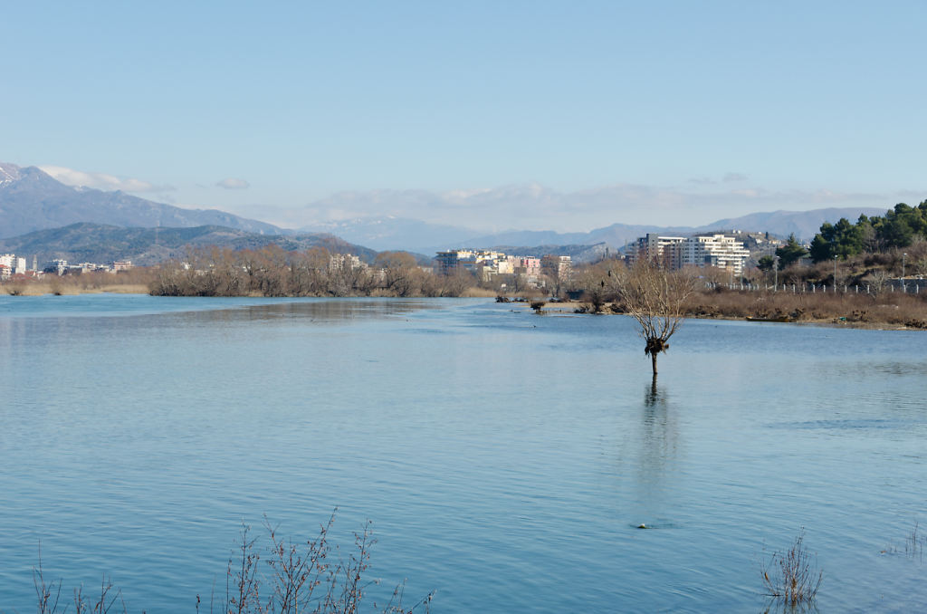 Blick auf Shkodra