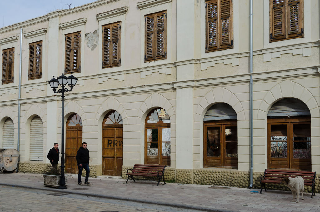 Fassade ohne Haus