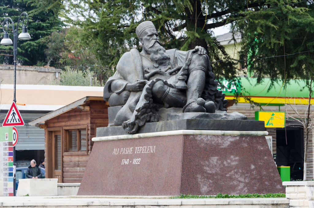 Ali Pasha Statue in Tepelene