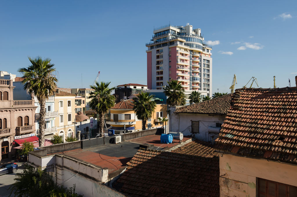 Blick aus dem Hotel Nais