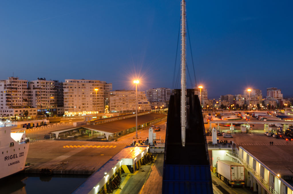 letzter Blick auf Durres