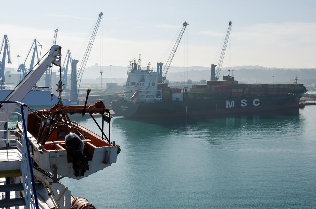 Containerschiff MSC Hannah